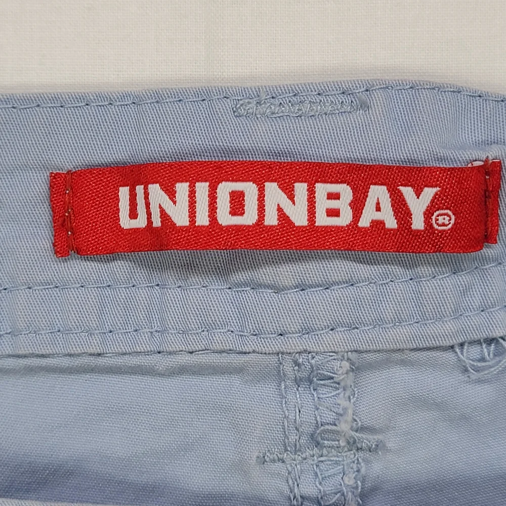 UNIONBAY Women's Sky Blue Cargo Shorts - Picture 4 of 7